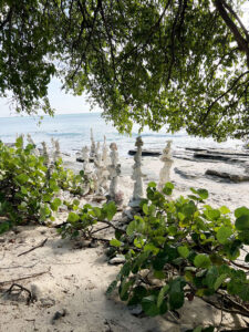 STanding Stones at Paradise Beach