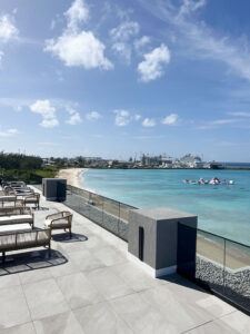 View of Rascals Waterpark in Barbados