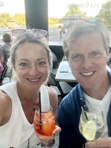 Cocktails at Brasserie Rosalie in the Disney Village