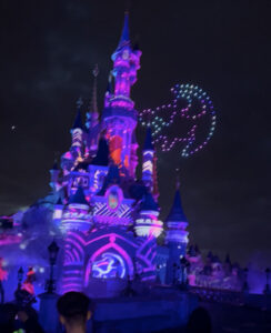 Lion King Illuminations over the Disney Castle