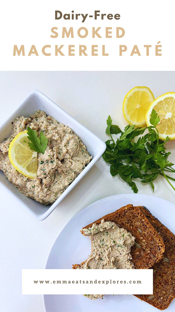 Dairy-free Smoked Mackerel Paté by Emma Eats & Explores