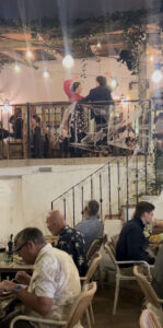 Flamenco dancing at the Farm Restaurant, Marbella Old Town