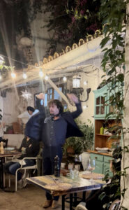 Flamenco dancing at the Farm Restaurant, Marbella Old Town